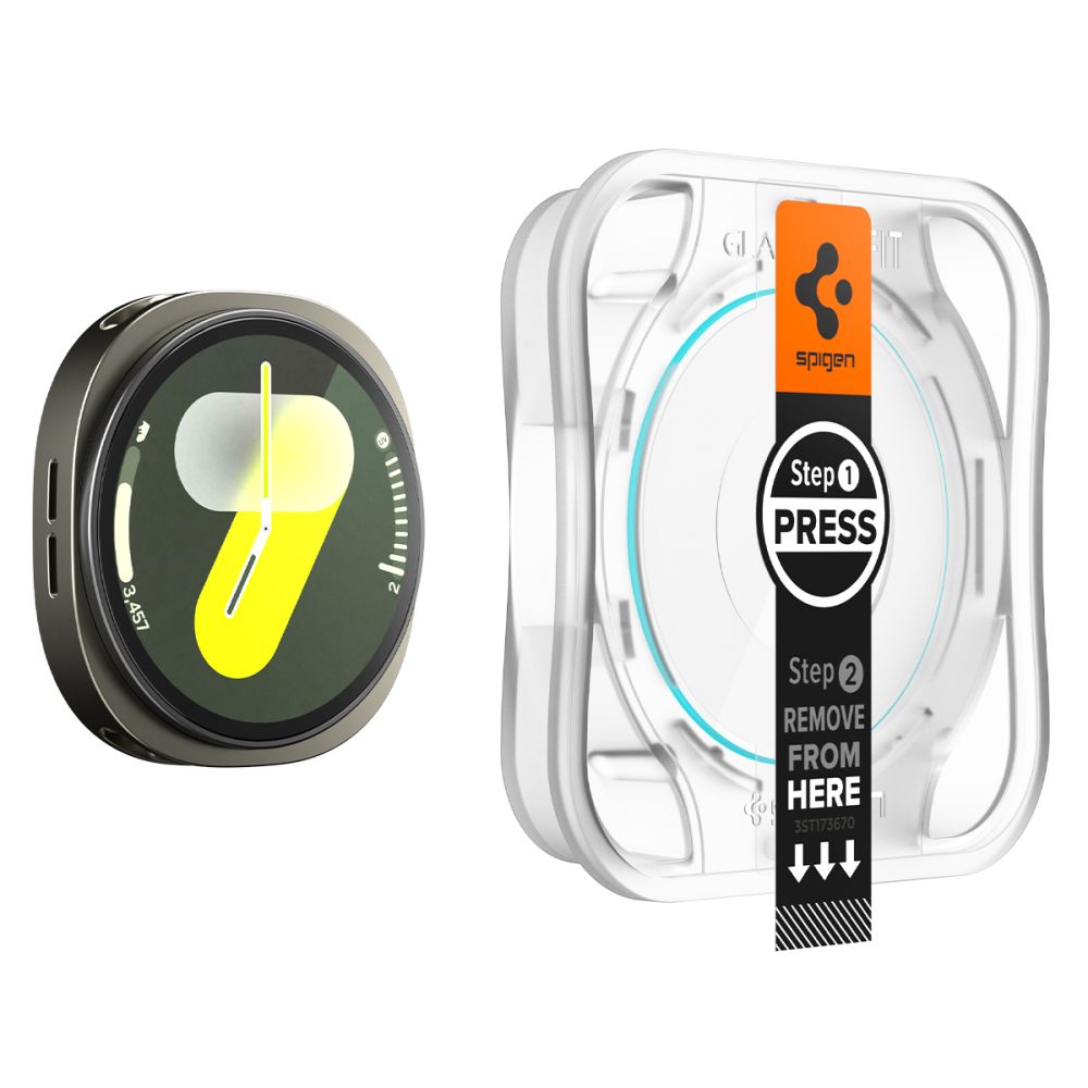 Hærdet Glas Spigen Glas.Tr Ez Fit Ac 2 Pack Galaxy Watch 8/9 (44 Mm) Klar