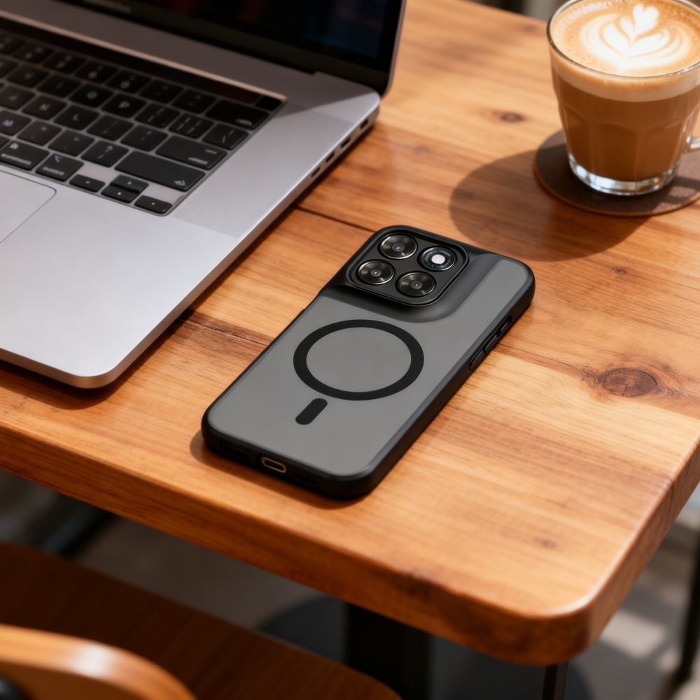 Tech Protect Magmat Magsafe Motorola Moto G67 / G77 / G87 Mat Sort