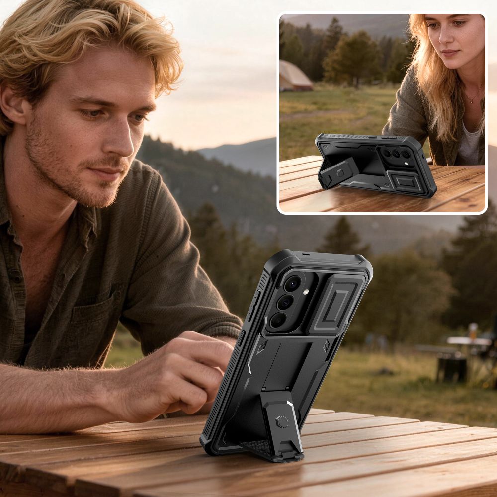 Tech Protect Kevlar Cam+ 2 Sæt Galaxy A57 5 G Sort
