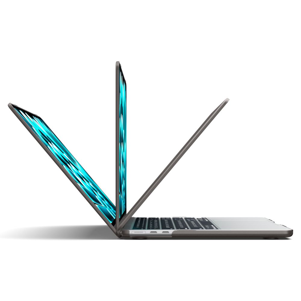 Spigen Airskin Macbook Air 13 M2 M5 2023 2026 Frost Sort