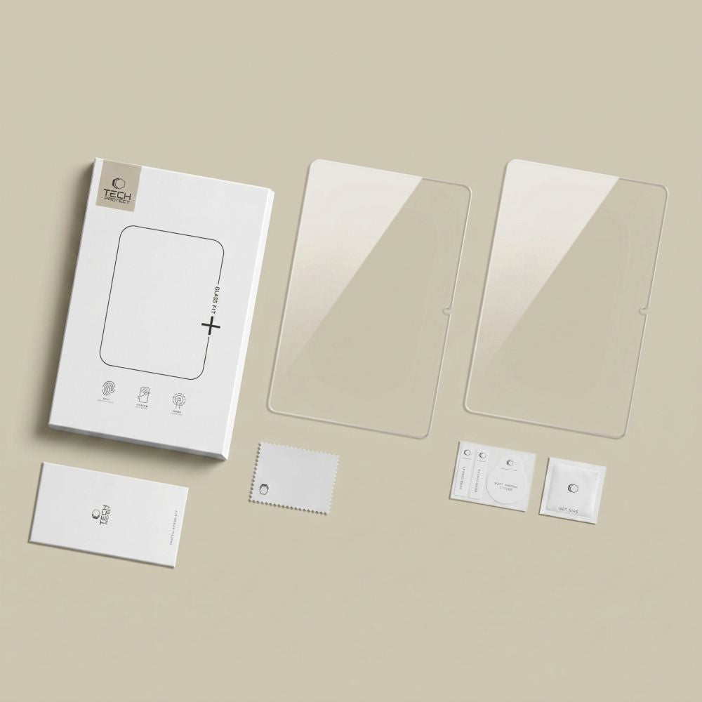 Hærdet Glas Tech Protect Glass Fit+ 2 Pack Galaxy Tab S12+ Plus 12,4 X840 / X846 B Clear
