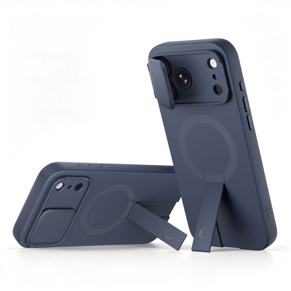 Tech Protect Kevlar Aura Magsafe Iphone 17 Pro / 18 Pro Marineblå