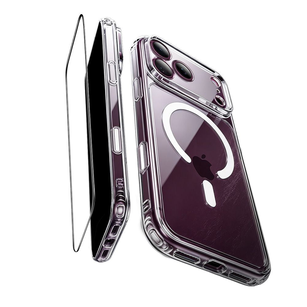 Esr Classic Hybrid Magsafe & Hærdet Glas Iphone 17 Pro / 18 Pro Klar