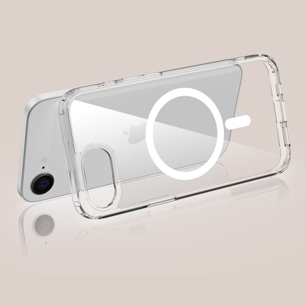 Tech Protect Flexair Hybrid Magsafe Iphone 16 E / 17 E Klar