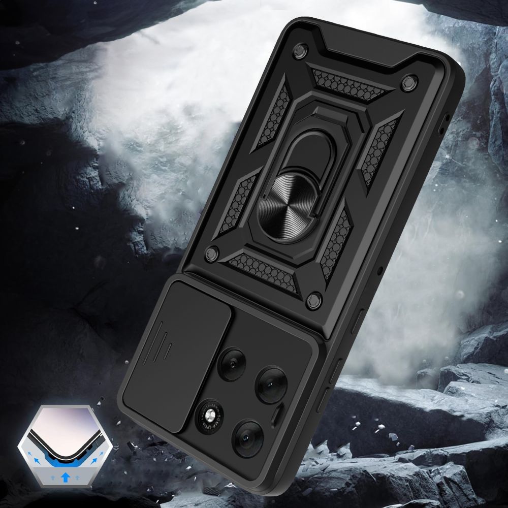 Tech Protect Camshield Pro Motorola Moto G86 5 G / G86 Power 5 G Sort