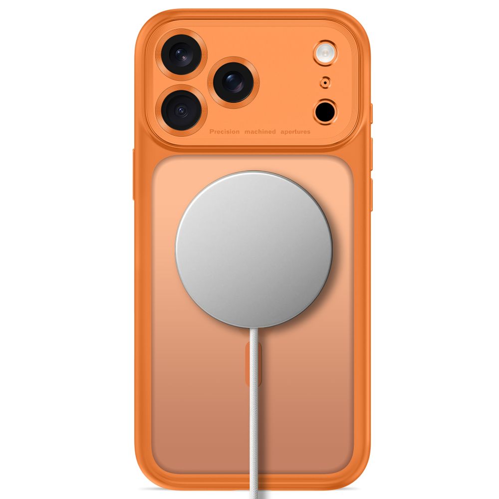 Tech Protect Magpeak Magsafe Cc Iphone 17 Pro / 18 Pro Mat Cosmic Orange