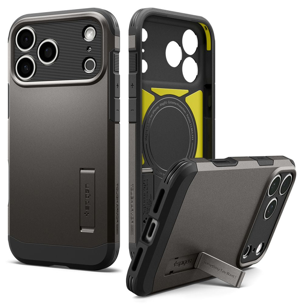 Spigen Tough Armor T Magsafe Iphone 17 Pro / 18 Pro Gunmetal