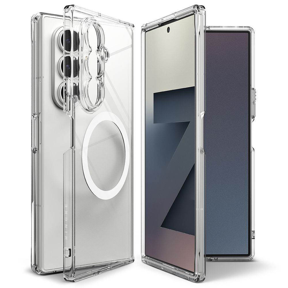 Ringke Fusion Magnetic Magsafe Galaxy Z Fold 7 Clear