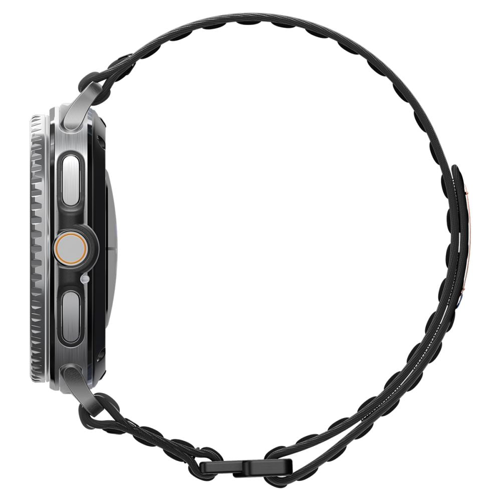 Spigen Wbf0 Band Til Samsung Galaxy Watch 8 / 9 / Classic (40 / 44 / 46 Mm) Sort