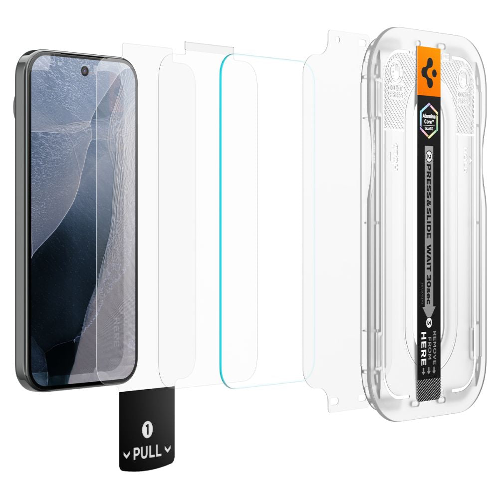 Hærdet Glas Spigen Glas.Tr Ez Fit Pro Ac 2 Pack Google Pixel 11/11 Pro Clear