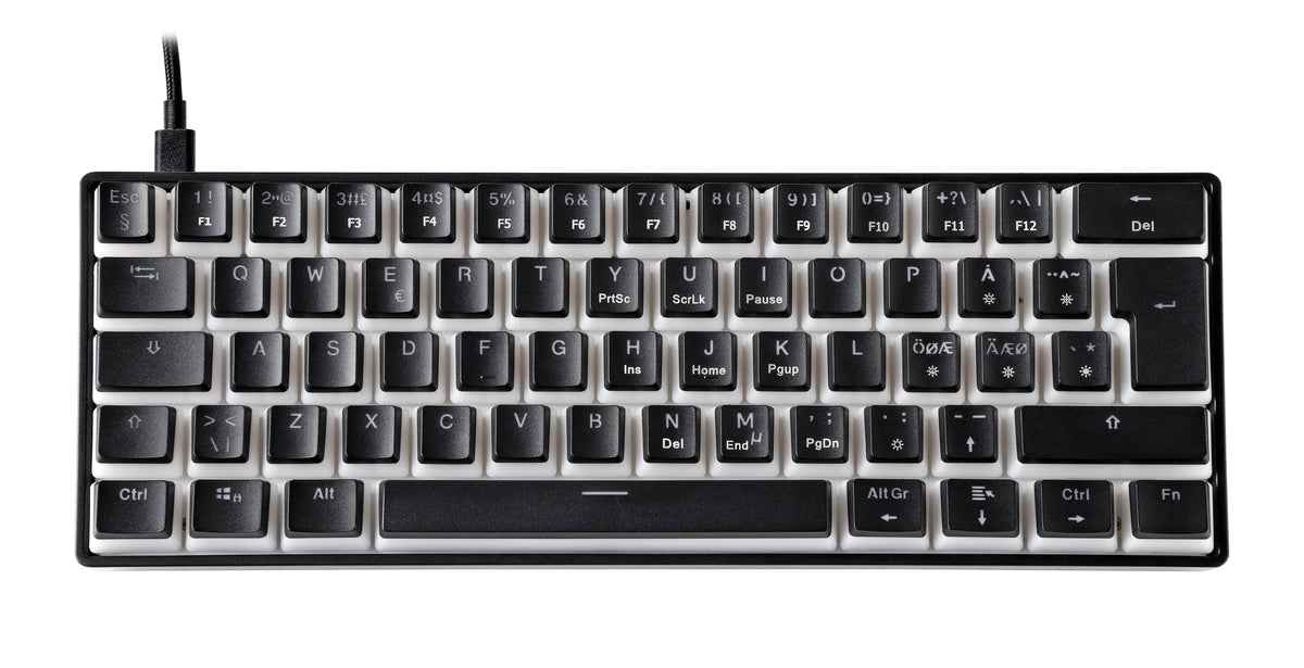 Deltaco Gaming DK475 60% mechanical keyboard, black