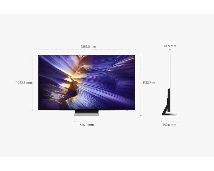Samsung S90F QE77S90FAEXXH TV 195,6 cm (77") 4K Ultra HD Smart TV Wi-Fi Sort