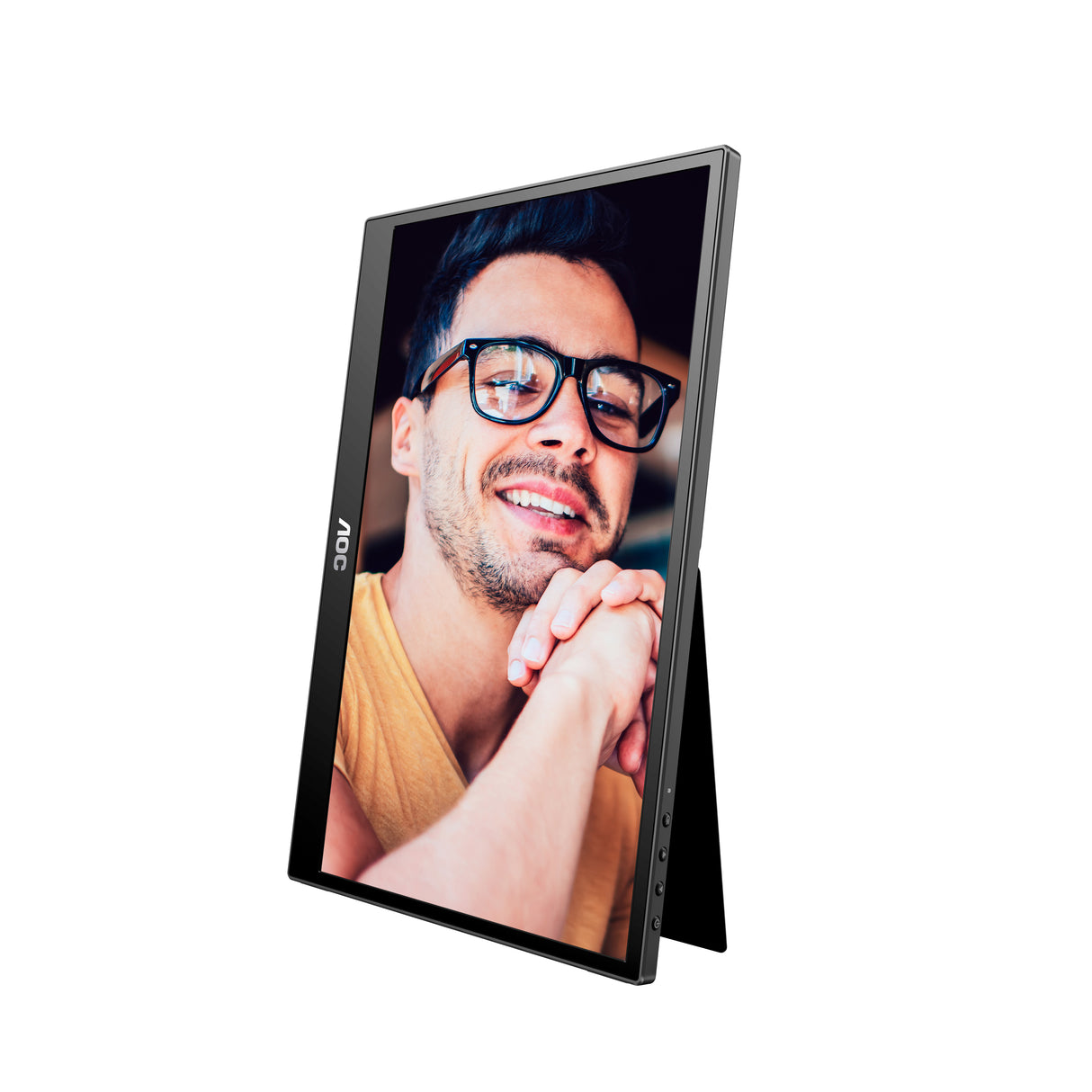 AOC T2 16T3EA computerskærm 39,6 cm (15.6") 1920 x 1080 pixel Fuld HD Sort