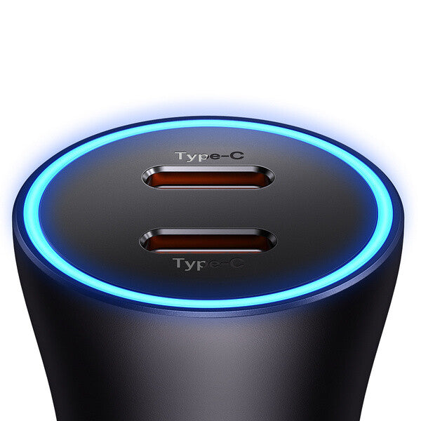 Baseus CGJP000013 oplader til mobil enhed Universel Grå Cigartænder Hurtig opladning Automatisk