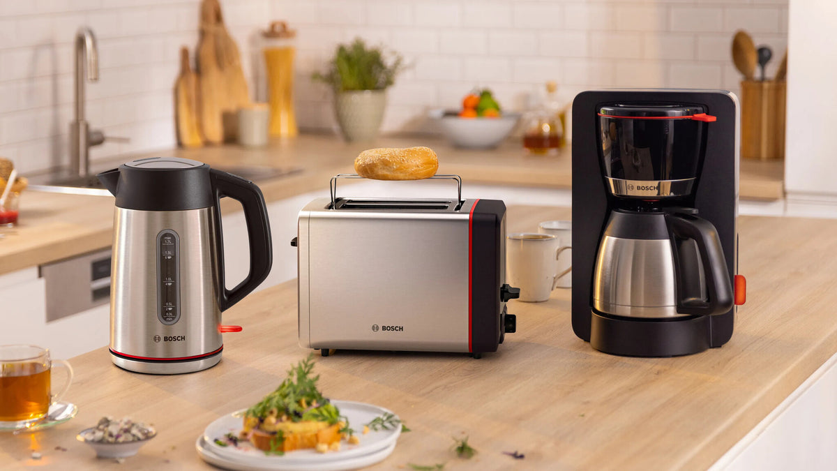 Bosch TAT5M420 brødrister 2 skive(r) 970 W Rustfrit stål