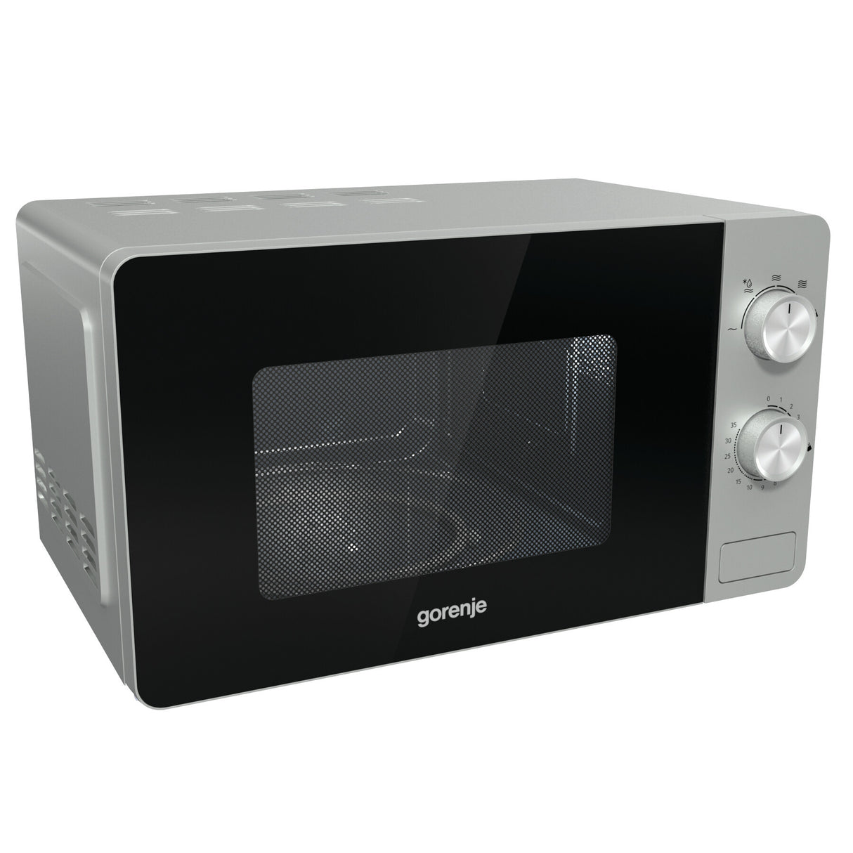 Gorenje MO20E1S Sort, Rustfrit stål Solo mikroovn Over komfuret 20 L 800 W