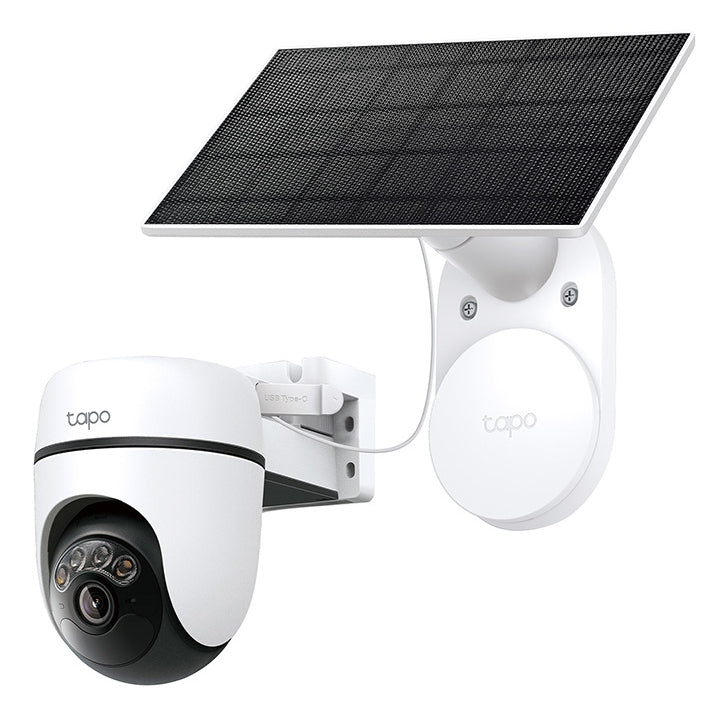 TP-LINK Tapo Solar-Powered Pan/Tilt Security Camera Kit