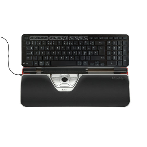Contour Design RollerMouse Red Plus + Balance Keyboard PN, Wired