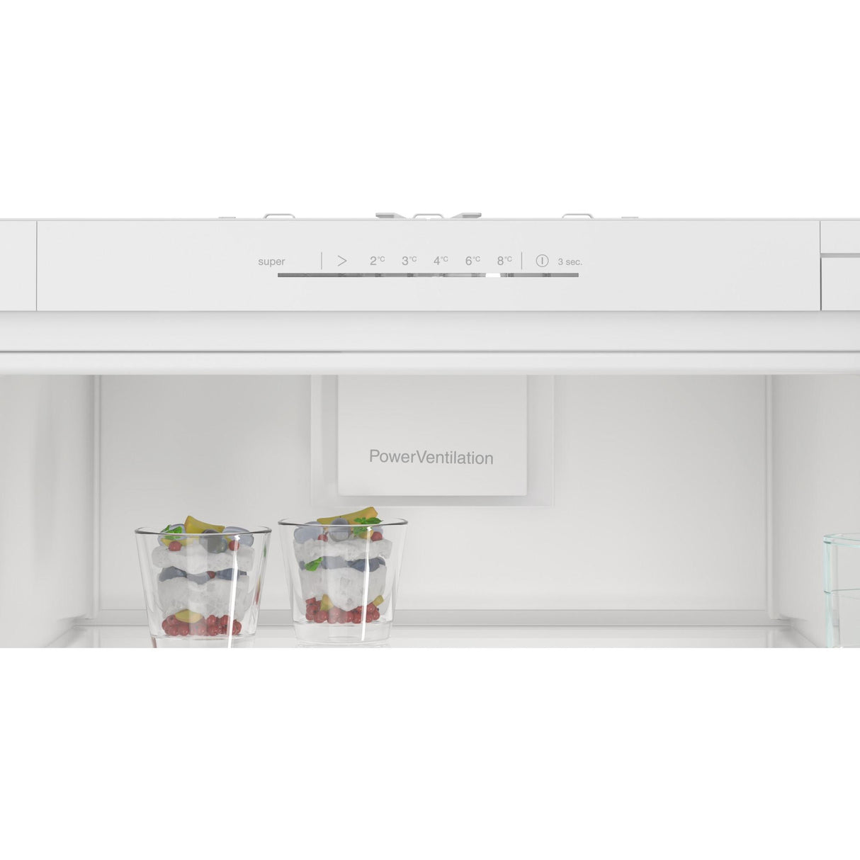 Siemens iQ100 KI81RNSE0 køleskab Indbygget 310 L Hvid