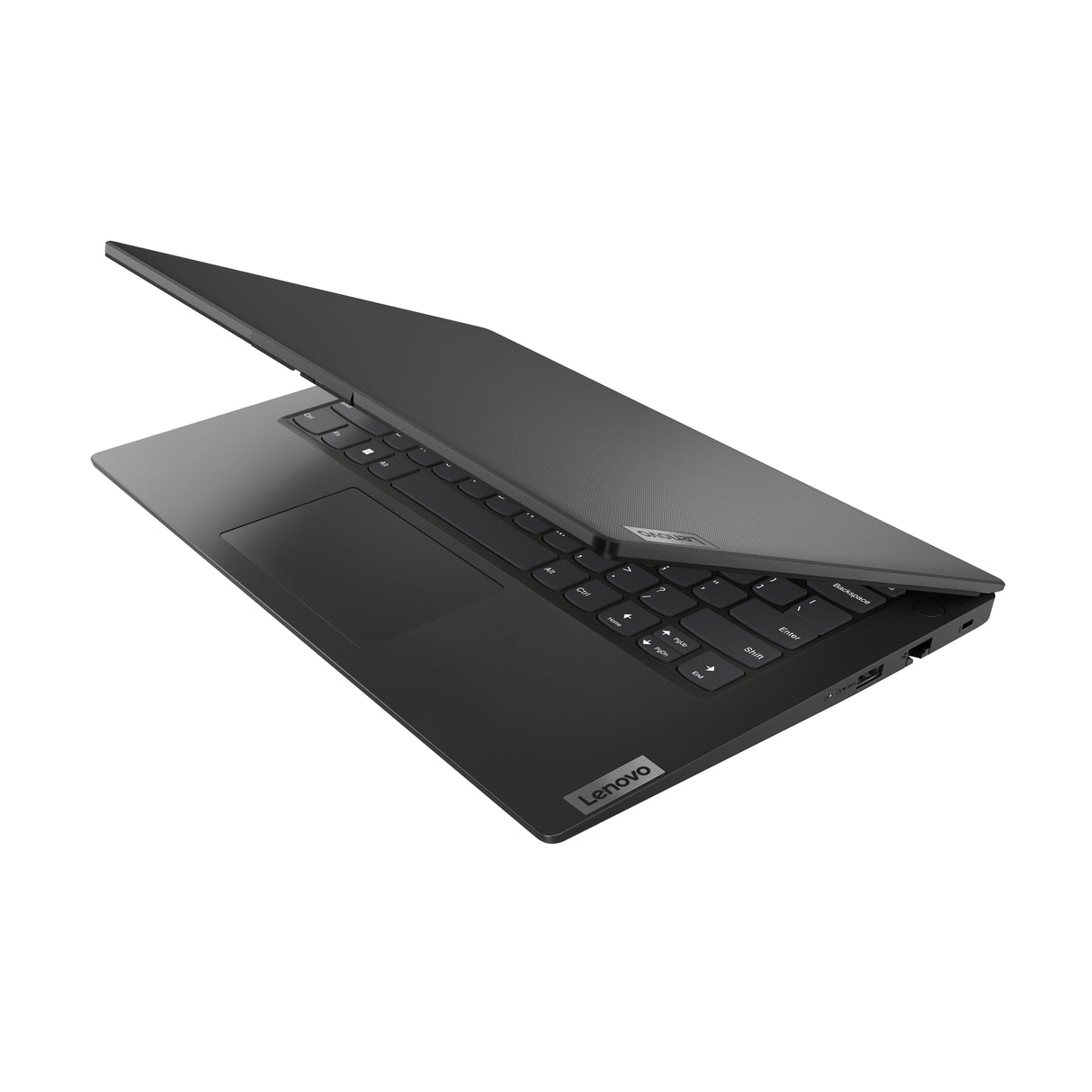 Lenovo V14 AMD Ryzen™ 5 7520U Laptop 35,6 cm (14") Fuld HD 16 GB LPDDR5-SDRAM 512 GB SSD Wi-Fi 6 (802.11ax) Windows 11 Pro Nordisk Sort