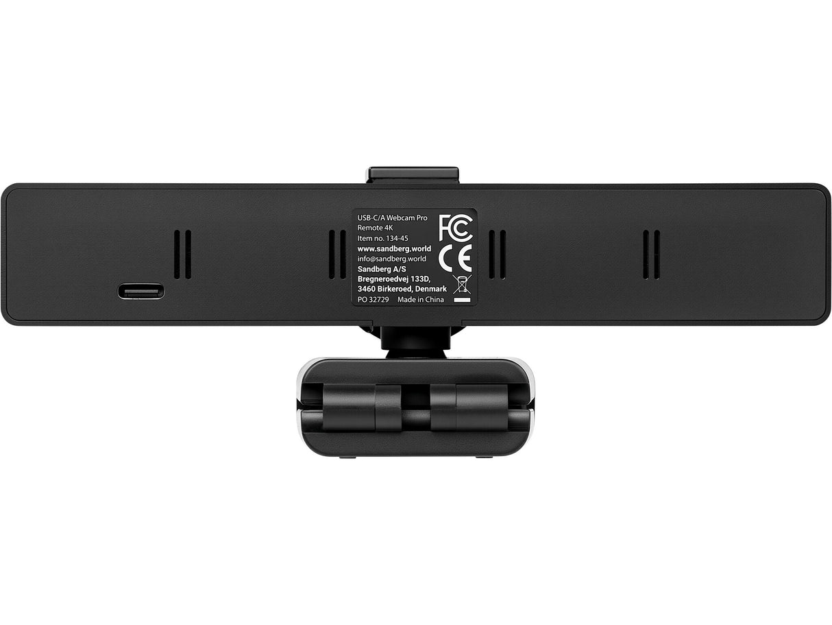 Sandberg 134-45 webcam 8 MP 3840 x 2160 pixel USB Sort