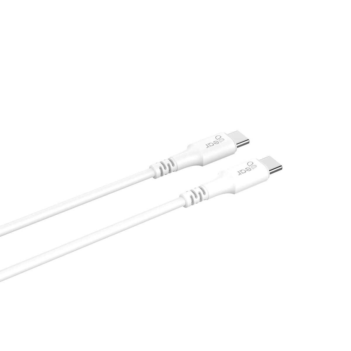 Gear Ladekabel USB-C til USB-C 2.0 1m Kabel Hvid