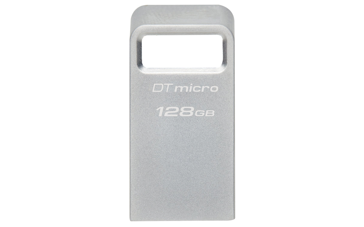 Kingston DataTraveler Micro 128GB USB 3.2 Gen 1 USB stick Sølv