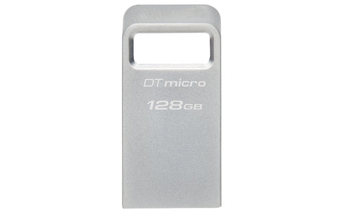 Kingston DataTraveler Micro 128GB USB 3.2 Gen 1 USB stick Sølv