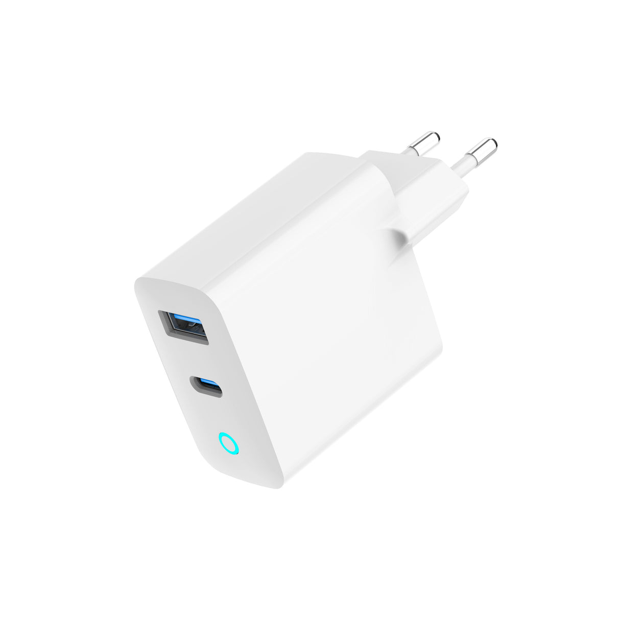 Gembird TA-UC-PDQC65L-W-01 oplader til mobil enhed Universel Hvid Vekselstrøm Hurtig opladning Indendørs