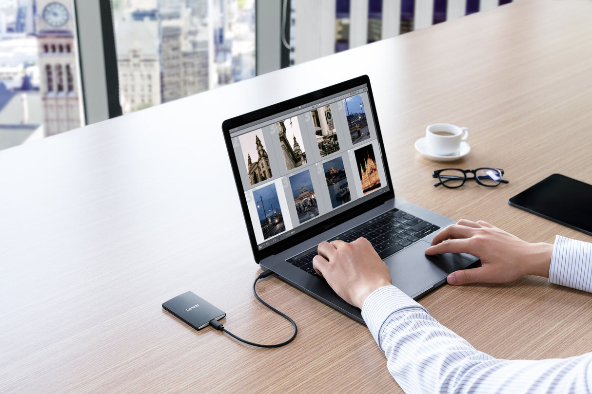 Lexar SL500 1 TB USB Type-C USB 3.2 Gen 2x2 Sort