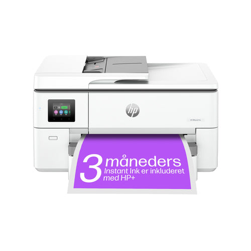 HP OfficeJet Pro 9720e Trådløst All-in-One Farve Printer, Tosidet print; Kopimaskine, scanner