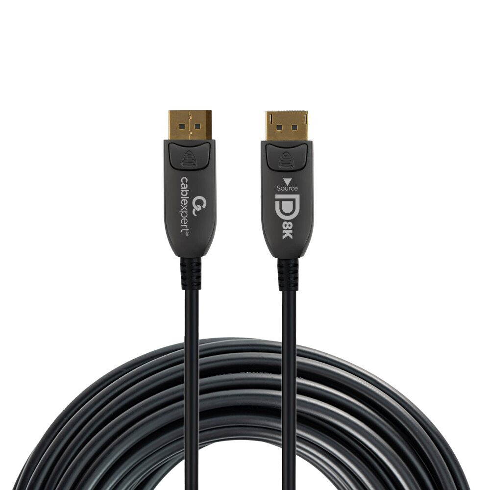Gembird CC-DP8K-AOC-30M DisplayPort kabel Sort