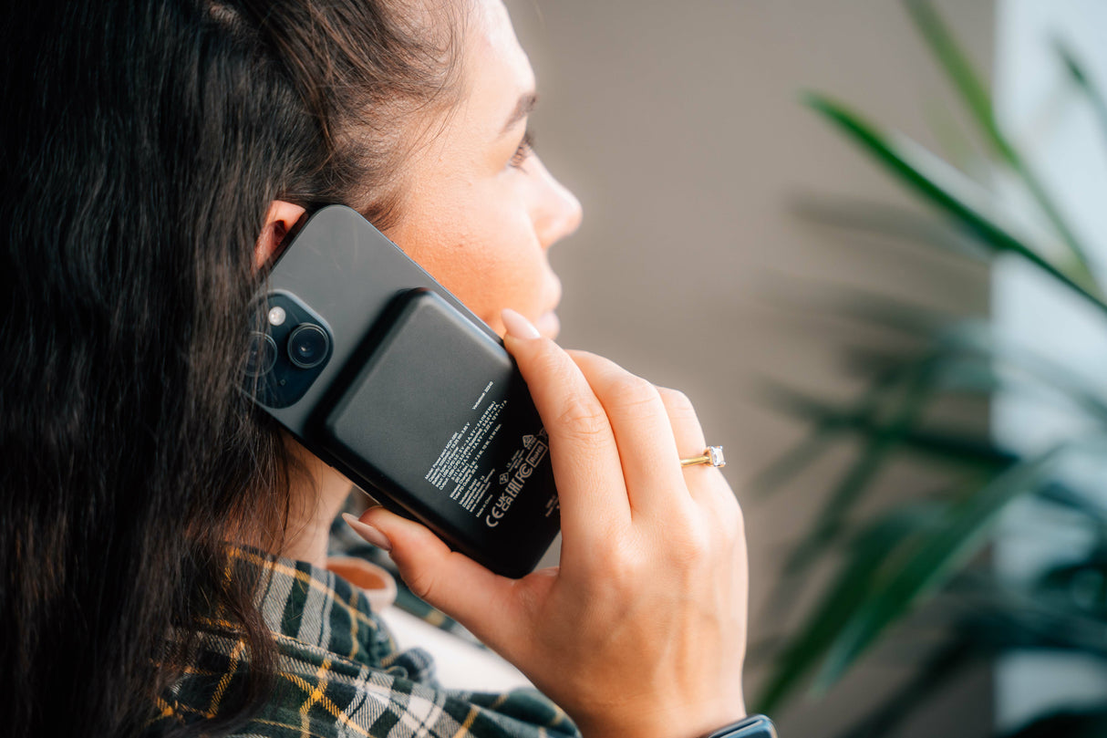 Verbatim Charge 'n' Go Lithium polymer (LiPo) 5000 mAh Trådløs opladning Sort