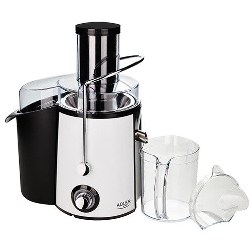 Adler AD 4128 citruspresser og juicemaskine Frugtpresser 1000 W Sort, Hvid
