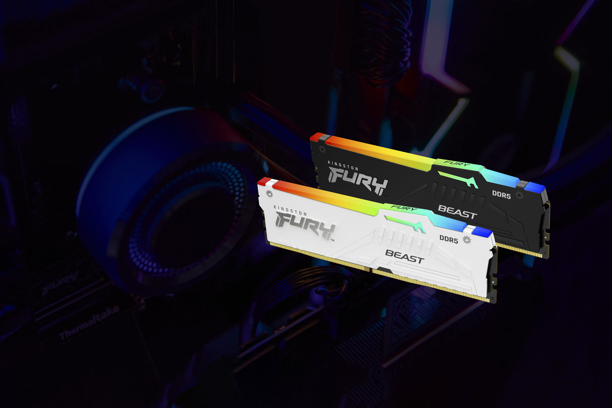 Kingston Technology FURY Beast 16 GB 5600 MT/s DDR5 CL36 DIMM (sæt med 2) RGB EXPO