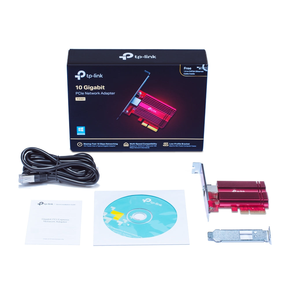 TP-Link TX401 netværkskort Intern Ethernet 10000 Mbit/s