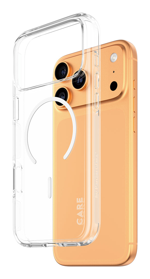 CARE Case Clear Urban Explor White MagSafe iPhone 17 Pro Max