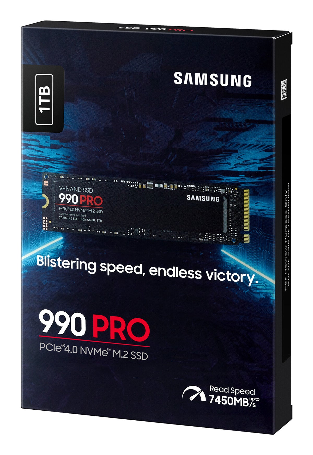 Samsung 990 PRO SSD MZ-V9P1T0BW 1TB M.2 PCI Express 4.0 x4 (NVMe)