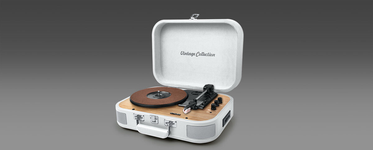 Muse MT-201 WW audio turntable White Automatic