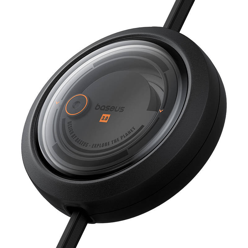 3-i-1 Baseus Free2Draw USB til M+L+C 100W kabel, 1,1 m (sort)