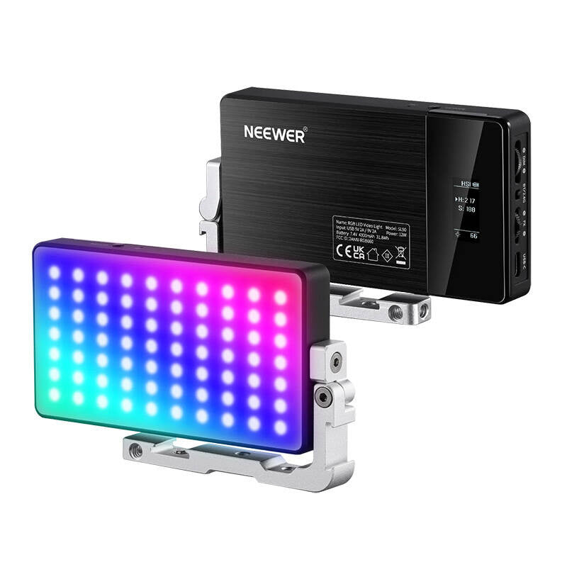 Lampen Neewer SL90 Pro LED RGB 12W 2500-10000K