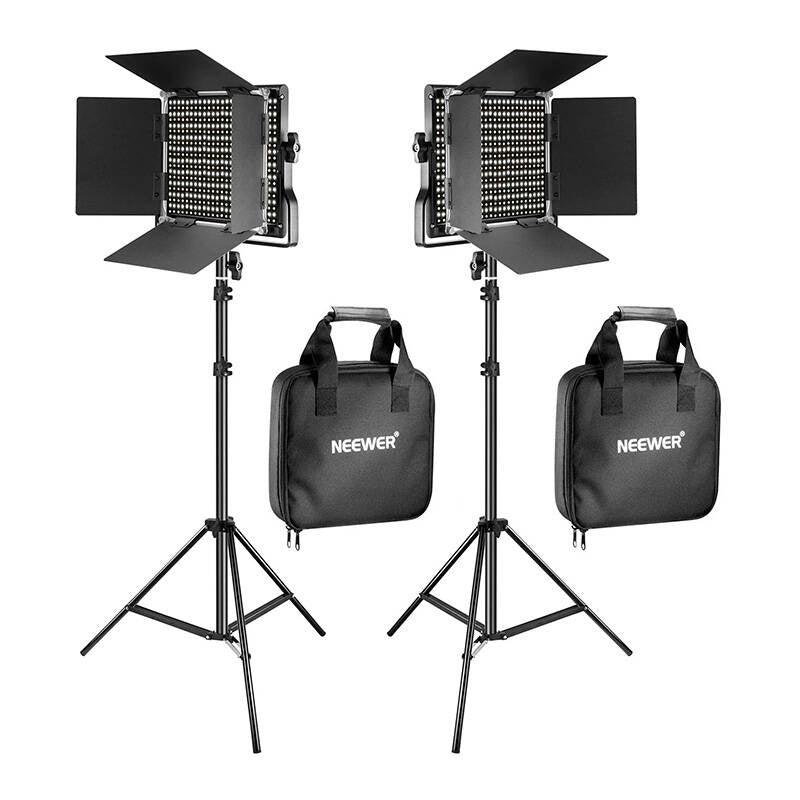 Kit Neewer 660 Bi Color LED, to lamper 40W 3200-5600K