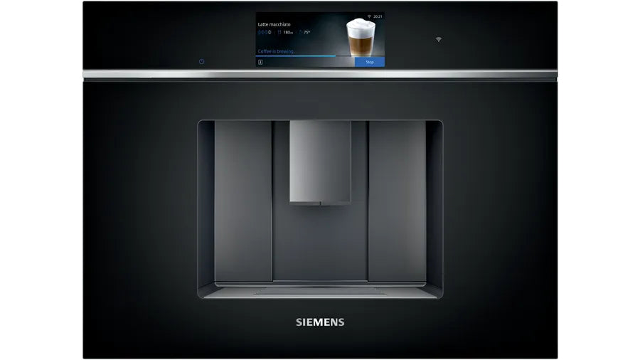 Siemens iQ700 CT718L1B0 Automatisk kaffemaskine Sort