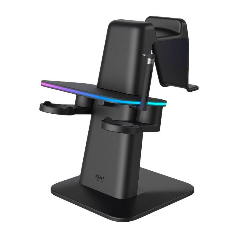 RGB Vertical Stand Meta Officielt Co-Branded Kiwi Design QC03 til Meta Quest 3/Quest 2/Quest PRO Black