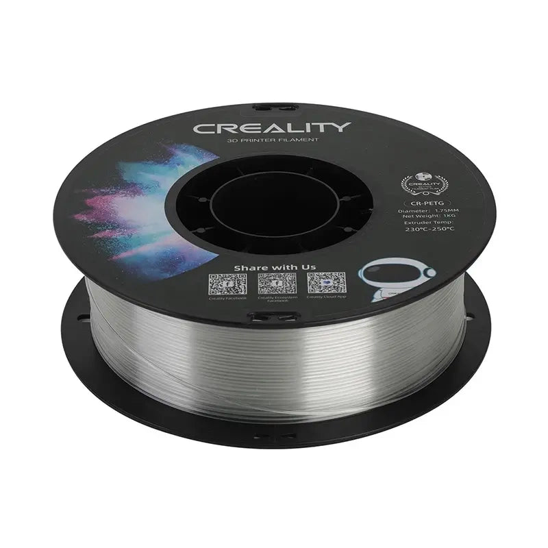 CR-PETG Filament Creality (gennemsigtig)