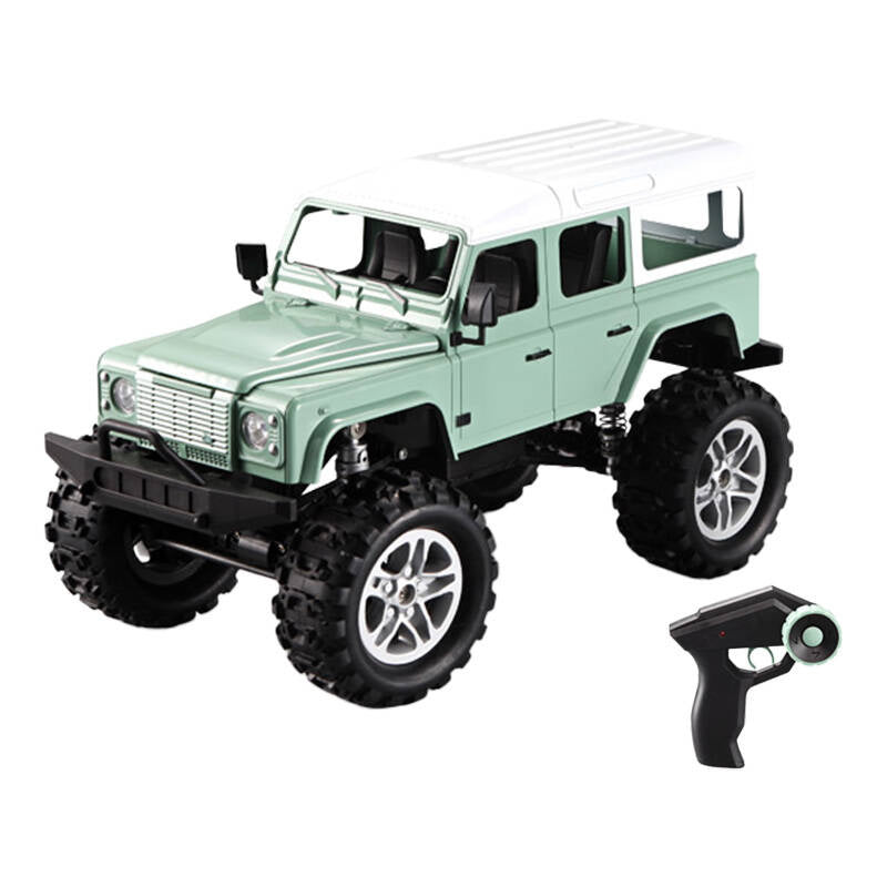 Fjernbetjent bil 1:14 Double Eagle (grøn) Land Rover Defender E327-003