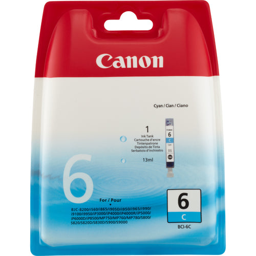 BCI-6C cyan ink cartridge