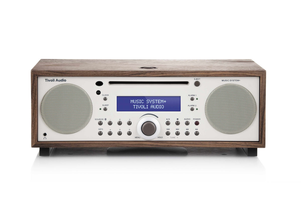 Tivoli Audio Music System BT Digital AM, FM Beige, Valnød MP3-afspilning