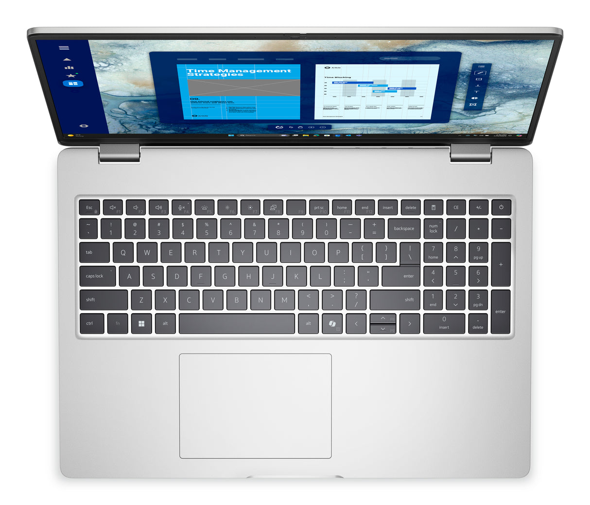 DELL Pro 16 PC16250 Intel Core Ultra 5 235U Laptop 40,6 cm (16") Full HD+ 16 GB DDR5-SDRAM 512 GB SSD Wi-Fi 6E (802.11ax) Windows 11 Pro Platin, Sølv