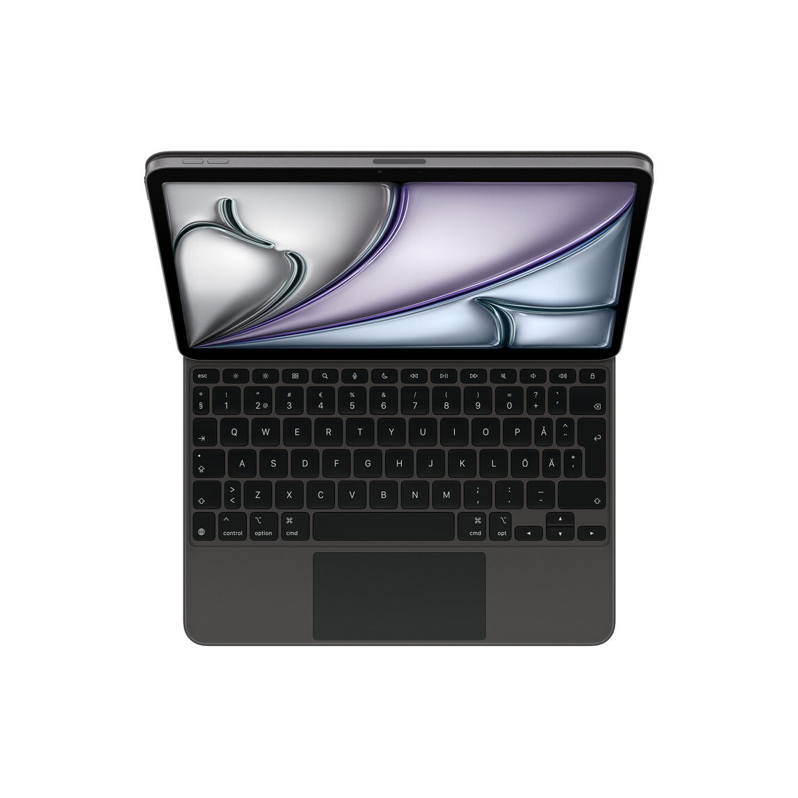 Apple Magic Keyboard QWERTY Svensk Sort